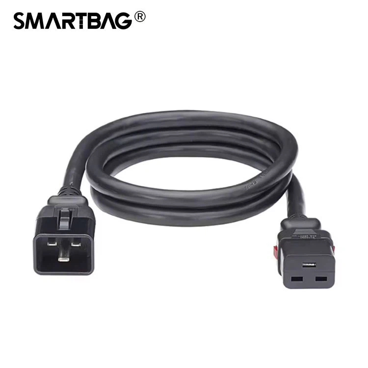 Locking Cable Angle Power Cord